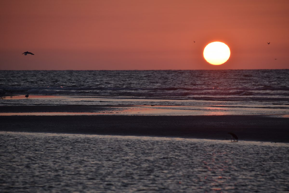 Zonsondergang Vlieland, Zon, Zonsondergang, vlieland